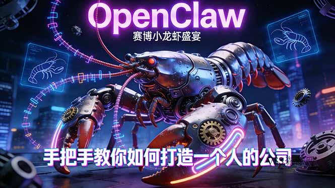 OpenClaw，小龙虾-从产品到爆款的成长之路，手把手教你如何打造一个人的公司-VSS博客