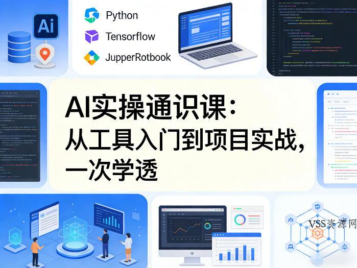 AI实操通识课，从工具入门到项目实战，一次学透-VSS博客