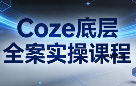 华仔·Coze底层全案实操课程(更新)-VSS博客