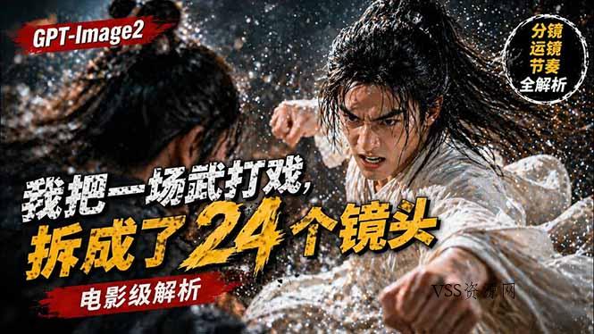 用GPT-Image2，把一段武打对决拆成24个连续镜头，从人物建立、动作衔接、运镜节奏，到情绪爆发-VSS博客