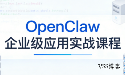 OpenClaw企业级应用实战-VSS博客