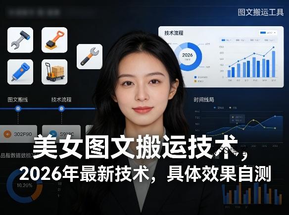 美女图文搬运技术，2026年最新技术，具体效果自测-VSS博客