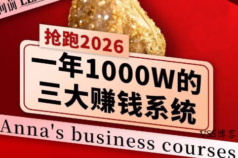 安娜老师·2026千亿商机分享会-VSS博客